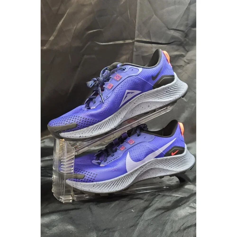 NEW Nike Womens Pegasus Trail 3 Running Shoe (Lapis/Light Thistle) Size 10 - Picture 1 of 16